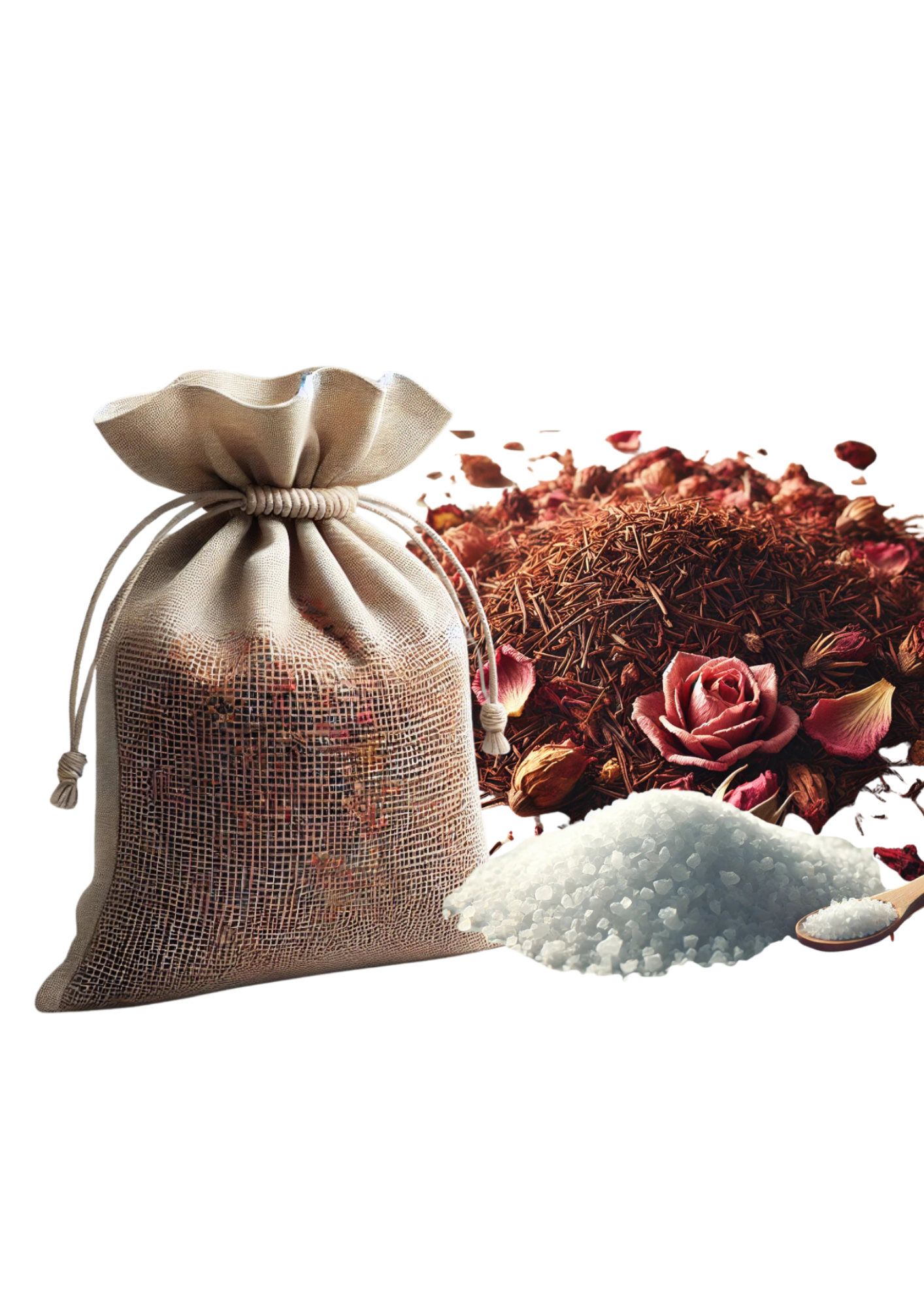 Rooibos and Epsom Salt Bath Bombs (2x300g)